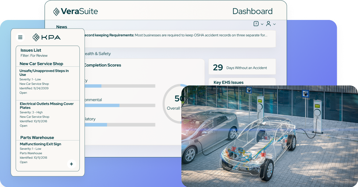 h - vera suite electric vehicle compliance software